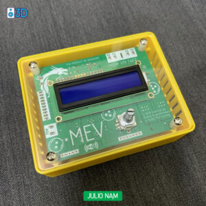 Box đựng mạch timer hàn cell pin màu vàng V6 MYMY