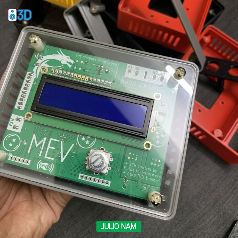 Box timer hàn cell pin mạch rồng MYMY màu xám